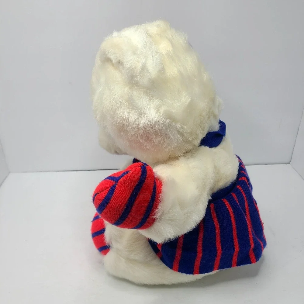 Vintage 1990 Kmart Dan Dee Santas Club Christmas Bear Stuffed‎ Animal Plush